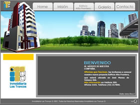 Sitio Web Inmobiliaria los Troncos
